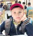  ?? ?? Vladislav, 16, left Melitopol to rejoin his family in Zaporizhzh­ya. He never arrived