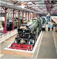  ??  ?? The Steam GWR museum in Swindon, which is 49 minutes to London