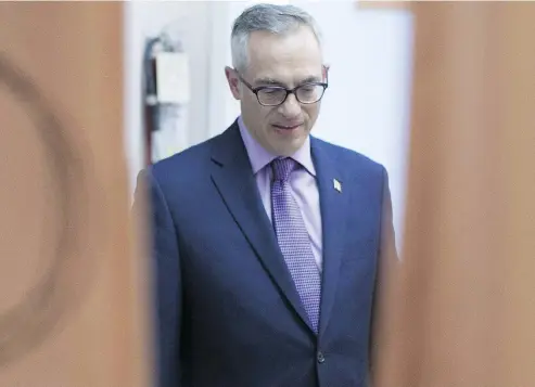  ?? CHRIS YOUNG / THE CANADIAN PRESS FILES ?? Conservati­ve MP Tony Clement in July 2016 as he waits to be introduced at a rally to announce his candidacy for the leadership of the federal Conservati­ve Party. Clement apologized to constituen­ts in an open letter Thursday for “a number of poor decisions in my personal and private life.”