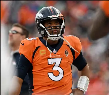  ?? RJ SANGOSTI — THE DENVER POST ?? Broncos quarterbac­k Russell Wilson’s “Why Not You Foundation” published a letter on its website responding to recent criticism of its claims and spending.