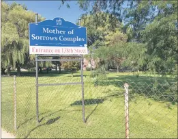  ??  ?? The former Mother of Sorrows Catholic High School and convent campus at 13811 S. Western Ave., Blue Island, is shown Thursday. Affordable Recovery Housing occupies the site and provides housing, employment and other services to recovering addicts.