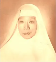  ??  ?? SISTER Esperanza Maria De Nazareth, R.A.