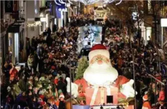  ??  ?? Vrijdag trekt de Joe Kerstparad­e door de straten van de Hasseltse binnenstad.