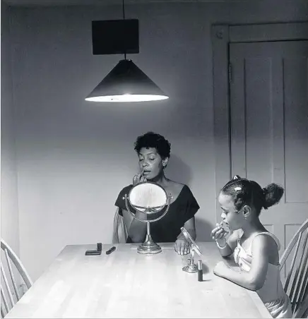  ?? Carrie Mae Weems Jack Shainman Gallery, N.Y. ?? CARRIE MAY WEEMS’ “Kitchen Table Series” includes this photo, featured in Aperture’s special “Vision & Justice” issue.