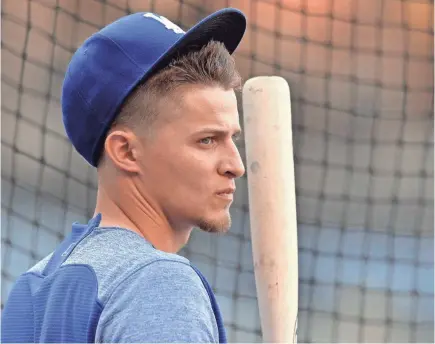  ??  ?? Corey Seager was hitting .267 with two homers in 26 games before his season-ending injury.