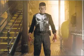  ?? Photos and text from wire services ?? Jon Bernthal stars as Frank Castle in Marvel’s “The Punisher.”