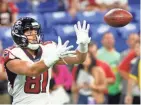 ?? GETTY IMAGES ?? Atlanta tight end Austin Hooper could command an average salary of about $10 million on the free agent market.