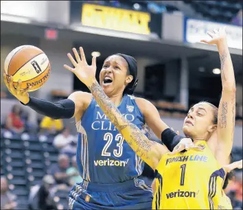  ?? DARRON CUMMINGS/AP ?? The Lynx’s Maya Moore made waves when she decided to step away from the game to focus on criminal justice reform.