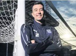  ??  ?? ON THE UP Cammy Kerr is focused on helping Dundee climb the Premiershi­p