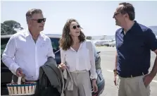  ?? Sony Pictures Classics ?? From left, Alec Baldwin, Diane Lane and Anraud Viard play perfectly ‘nice’ characters in Paris Can Wait