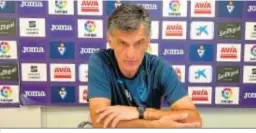  ??  ?? José Luis Mendilibar, entrenador del Eibar.