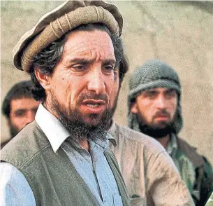  ?? EMMANUEL DUNAND/AFP/GETTY IMAGES ?? Afghan warlord Ahmad Shah Massoud was assassinat­ed in 2001 by men posing as journalist­s.