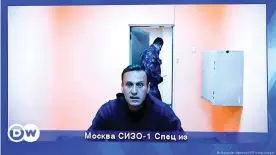  ??  ?? Alexej Nawalny im Straflager Pokrow