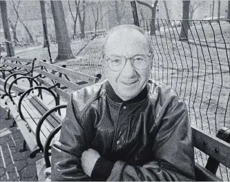  ?? SARA KRULWICH NYT ?? Neil Simon, the playwright whose name was synonymous with Broadway comedy, in New York in 1995.