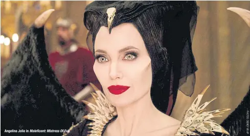  ??  ?? Angelina Jolie in Maleficent: Mistress Of Evil.