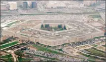  ?? (AP) ?? This file photo shows the Pentagon in Washington. The Pentagon said that it is canceling a cloud-computing contract with Microsoft that could eventually have been worth $10 billion and will instead pursue a deal with both Microsoft and Amazon.