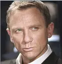  ??  ?? SPY: Daniel Craig as 007