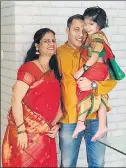  ?? HT PHOTO ?? ■ Mahesh Ghare, a consultant in the oil-gas industry in Mumbai, says he wants to offer his daughter a lifestyle that he could not afford while growing up, even if its means stretching the budget.