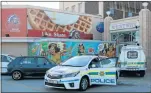  ?? Picture: FREDLIN ADRIAAN ?? ON THE SCENE: Police vehicles outside the Silver Cloud Spur yesterday