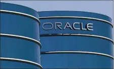  ?? PAUL SAKUMA — THE ASSOCIATED PRESS ARCHIVES ?? After years of going it alone, Oracle has signed more partnershi­ps with other software makers in an effort to make its cloud services more appealing.