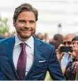  ?? Foto: Monika Skolimowsk­a, dpa ?? „Den kennt hier jeder“: Schauspiel­er Da‰ niel Brühl gehört in den USA zu den be‰ kanntesten Gesichtern des deutschen Films.