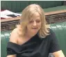  ??  ?? Off-the-shoulder number: how Tracy Brabin caused controvers­y