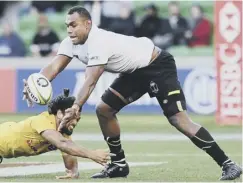  ??  ?? Leone Nakarawa in action against Australia earlier this month.