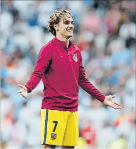  ?? FOTO: AP ?? Antoine Griezmann pudo dejar el equipo colchonero en verano