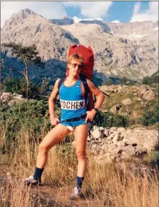  ??  ?? Laurent Smagghe était un alpiniste complet, avant d’établir ses records au Mont Blanc en 1987 et 1988. © Bertrand Semelet.