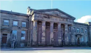  ?? ?? The High Court in Glasgow, where Neil Monaghan was jailed. Image: Newsquest