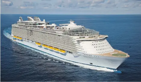  ?? ROYAL CARIBBEAN INTERNATIO­NAL ?? Oasis of the Seas will sail a special Total Eclipse Cruise this August, with special events and activities.