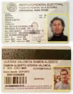  ??  ?? Raúl Julio Escobar Poblete, Emilio, se hacía llamar en México Ramón Alberto Guerra Valencia. Incluso tenía una credencial del IFE.