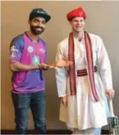  ??  ?? PUNE’S FAVOURITE This Instagram grab shows Steve Smith in traditiona­l Maharashtr­ian attire. Ahead of the IPL, he also posted a video saying “Aapla team la support kara!”