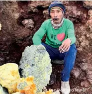  ??  ?? Ijen Volcano Miner