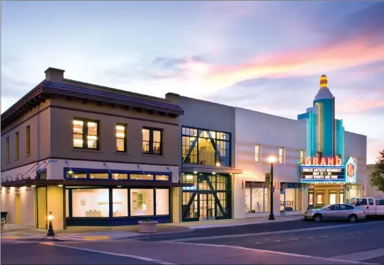  ?? City of Tracy/David Wakely Photograph­y ?? The Grand Theatre Center for the Arts offers live performanc­es and workshops by the city of Tracy.