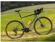  ??  ?? Below The ADV 9.0’s carbon frame is exceptiona­l value for money, another success story from Boardman