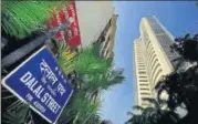  ?? MINT ?? The Sensex ended at 37,947.88, up 284.32 points while the Nifty spurted 85.70 points to end at a new record of 11,470.75