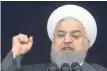  ??  ?? IRANIAN President Hassan Rouhani.