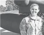  ??  ?? Stephany Juzwiak says she loved her National Guard job until she was sexually assaulted. STEPHANY JUZWIAK