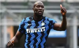  ?? June. Photograph: Massimo Pinca/Reuters ?? Romelu Lukaku won Serie A with Inter last season and pledged his future to the club in