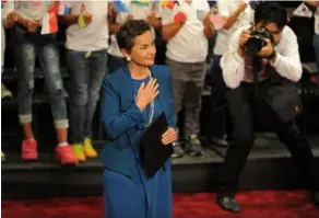  ?? JEFFrEY ZAmOrA ?? Christiana Figueres ha sido reconocida a nivel internacio­nal por su impulso en la protección del medio ambiente.