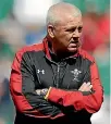  ??  ?? Warren Gatland was coach of the British and Irish Lions when they beat Australia 2-1 in their 2013 test series.