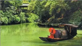  ?? PHOTOS PROVIDED TO CHINA DAILY ?? Bottom left: The Tribe of the Three Gorges scenic area attracts tourists with its natural views and ethnic culture. Bottom right: Shennongji­a National Park features blooming flowers.