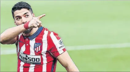  ?? FOTO: ATLETI ?? El delantero uruguayo esta firmando una temporada espectacul­ar en el Atlético de Madrid
