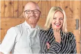  ??  ?? ● Clare with chef Gary Maclean