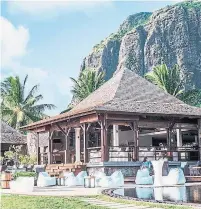  ??  ?? The Lux Le Morne in Mauritius is a really small boutique hotel that’s literally in the middle of paradise, says Abanil.
