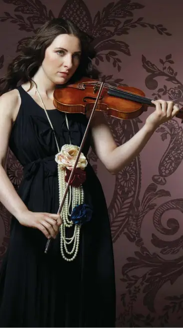  ?? Photo: Supplied ?? Alissa Margulis 1st violin guest soloist CPO Mendelssoh­n Octet.