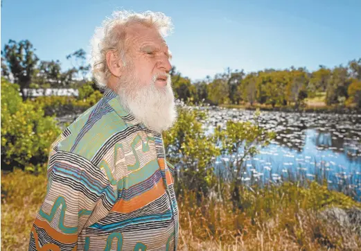  ??  ?? Bruce Pascoe, author of Dark
Emu.