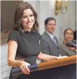  ?? COLLEEN HAYES, HBO ?? Veep’s Julia Louis-Dreyfus is in line for a sixth trophy.