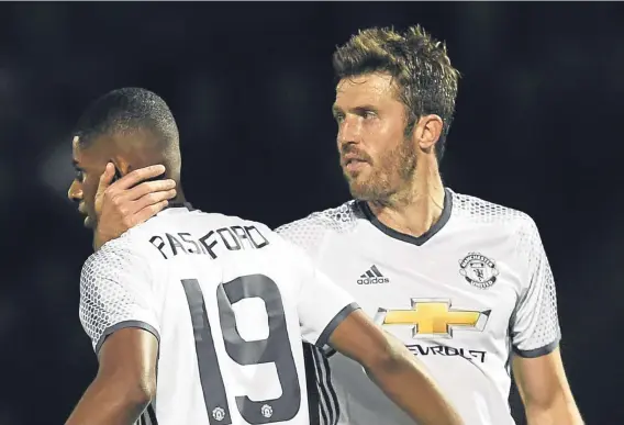  ??  ?? Manchester Utd have made their worst start to a league season since 1989 but Michael Carrick believes they are close to finding the winning formula.